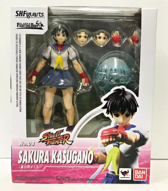 SH S.H. Figuarts Sakura Kasugano Street Fighter IV Bandai Japan