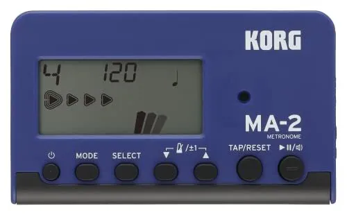 Korg MA-2 Multi-Function Digital Metronome-Black/Red MA2-BLBK