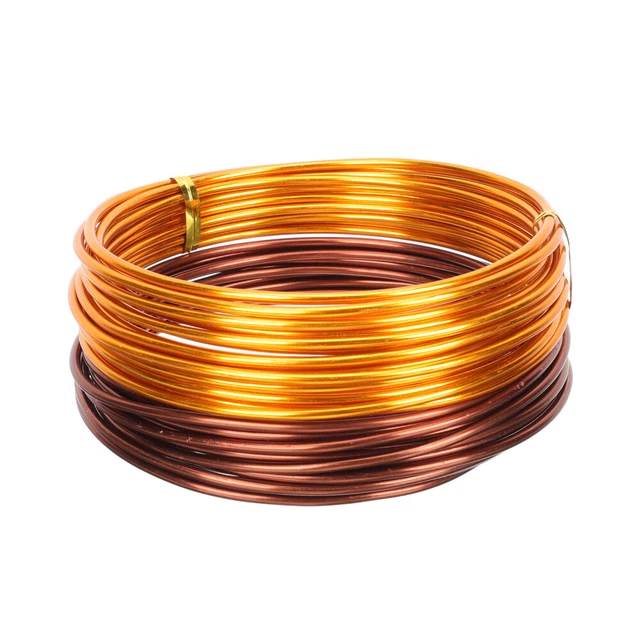 4 un. cables bonsai maceta de aluminio plantas entrenamiento cables bonsai modelado de árboles