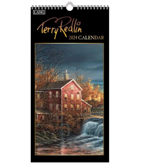 TERRY REDLIN 2024 LANG Vertical Wall Calendar 15.99 PicClick