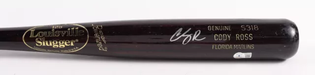 Cody Ross Signed Louisville Slugger Baseball Bat Powered TPX Player Model Becket