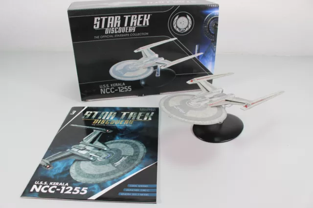 Star Trek Discovery: Modello Eaglemoss ""U.S.S. "Kerala"" NCC-1255 - raro!" (N155)