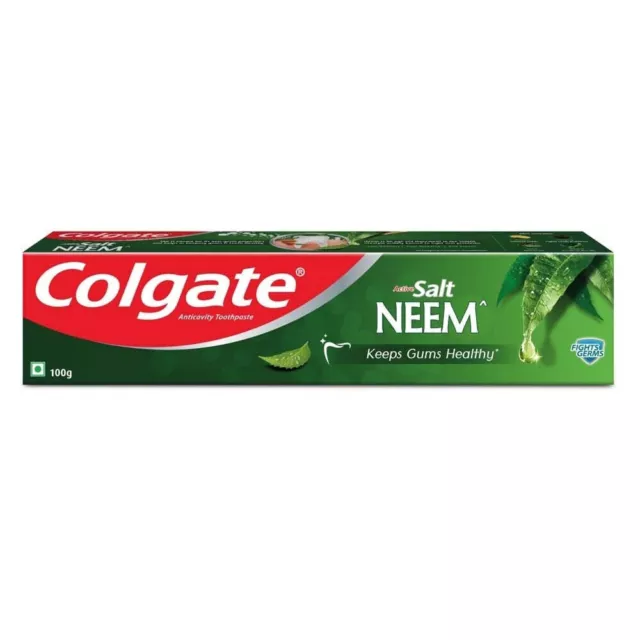 @ Colgate Actif Sel Margousier Garde Gencives Sain Germe Lutte Dentifrice 100g