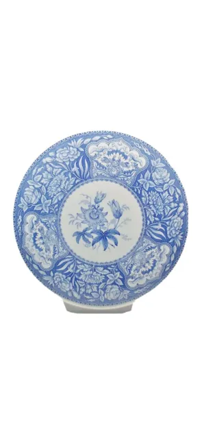 Spode Blue Room Collection Floral Cake Plate Blue And White China Floral Cake