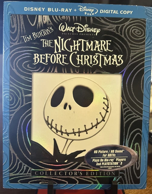 THE NIGHTMARE BEFORE Christmas Blu ray 2 Disc Set + OOP Slipcover