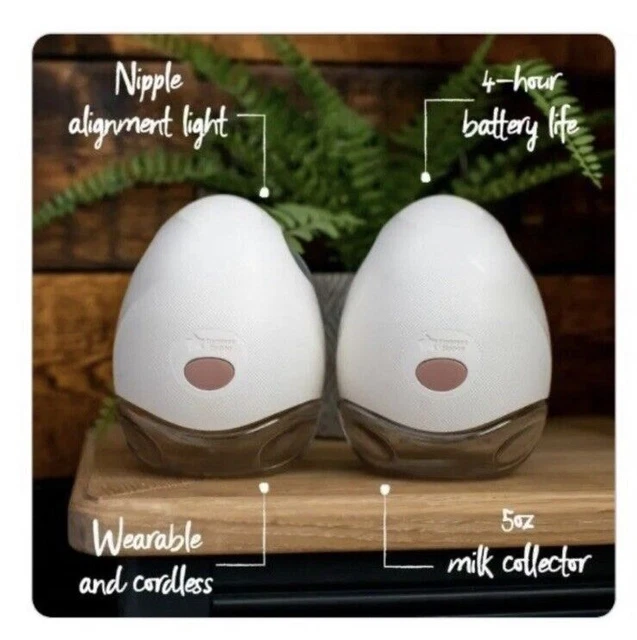 Tommee Tippee Made for Me In-Bra Wearable Double Electric Breast Pump