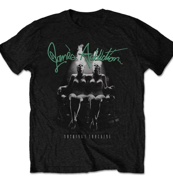 Jane's Addiction Unisex T-Shirt: Nothing's Shocking TE5296