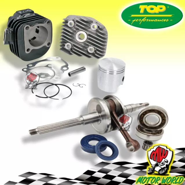 Kit Gruppo Termico Con Albero Dr Modifica 70 Cc D.47 Minarelli Orizzontale