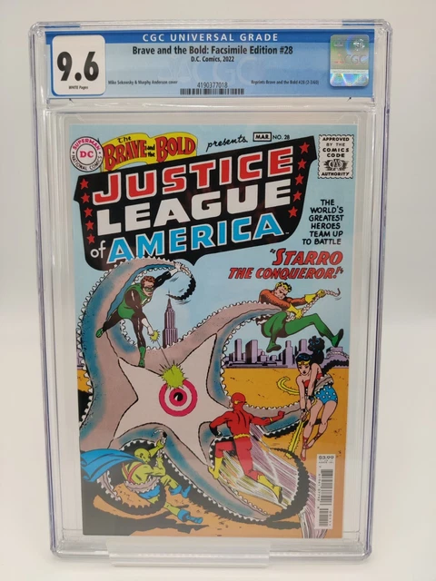 Brave and the Bold Facsimile Edition #28 (2022 DC Comics) CGC 9.6