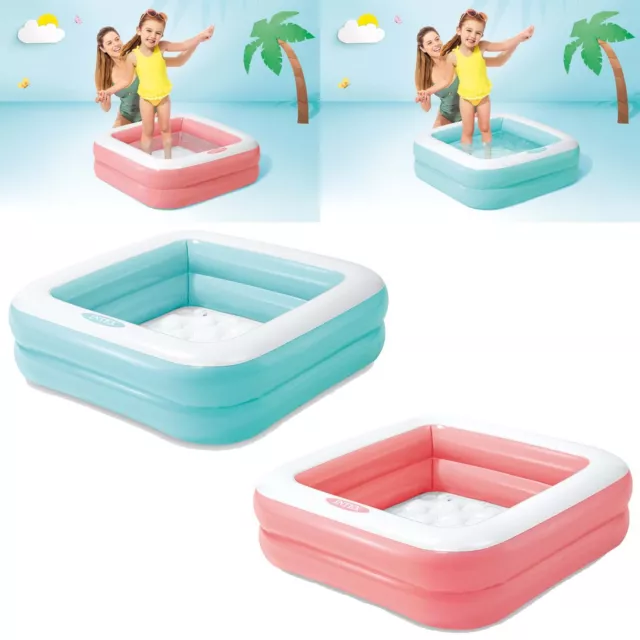 AUSWAHL: Intex Babypool Play Box 86 cm - Planschbecken Pool Kinderpool Pink Grün