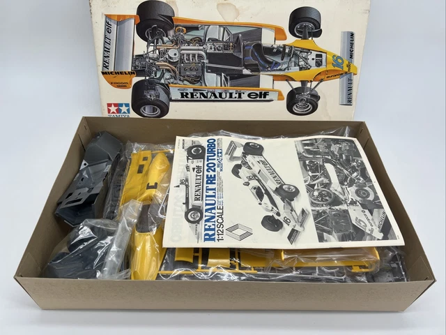 Tamiya 12033 Renault RE-20 Turbo Con Fotoincisioni 1:12 - Foto 8