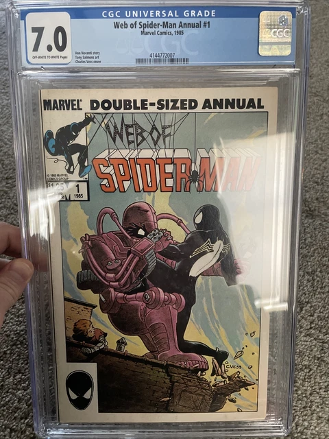 Web of Spider-Man Annual #1 (Sep 1985, Marvel) CGC 7.0