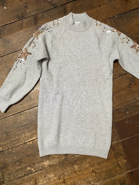 Girls bundle age 8 years Next jumper dress sequins Zara hoodie junior J 2