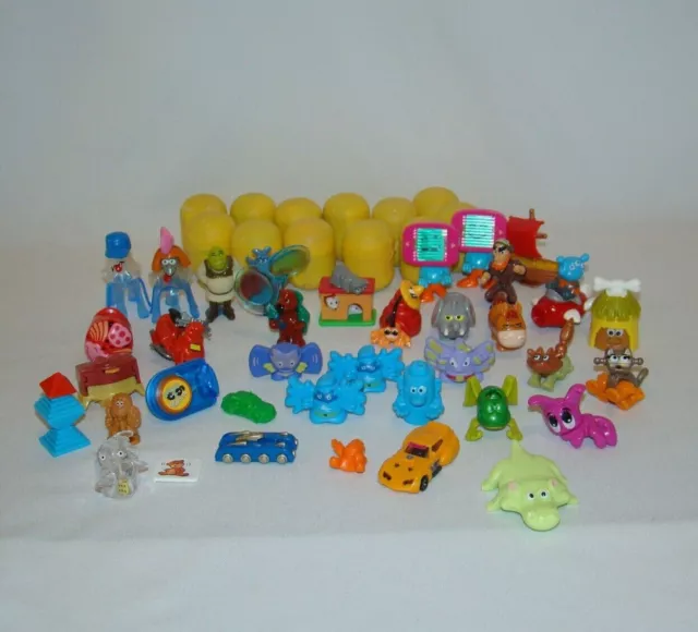 Kinder Surprise Toys Lot Vintage Large Lot Of 75 Kinder Surprise Toys K3 