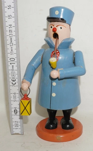 Räuchermann Räuchermännchen Wärter Wächter 17cm SEHR ALT 2