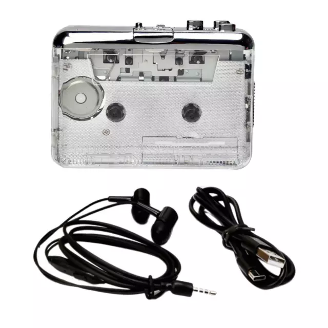 Cassette USB vers convertisseur MP3 Capture Plug and Play pour écouteurs