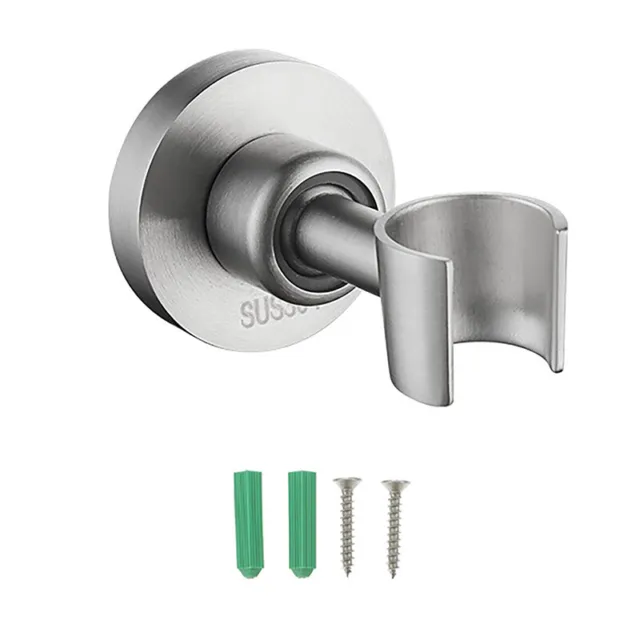SUS304 360 Degree Adjustable Shower Spray Holder Bathroom Wall Mount Bracket