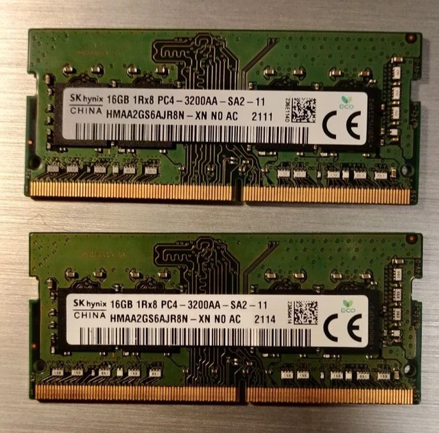 A-Tech 32GB RAM Replacement For Hynix HMAA4GU6AJR8N-XN | DDR4 3200MHz PC4-25600 UDIMM Non-ECC 2Rx8 1.2V 288-Pin Memory Module At - Foto 8