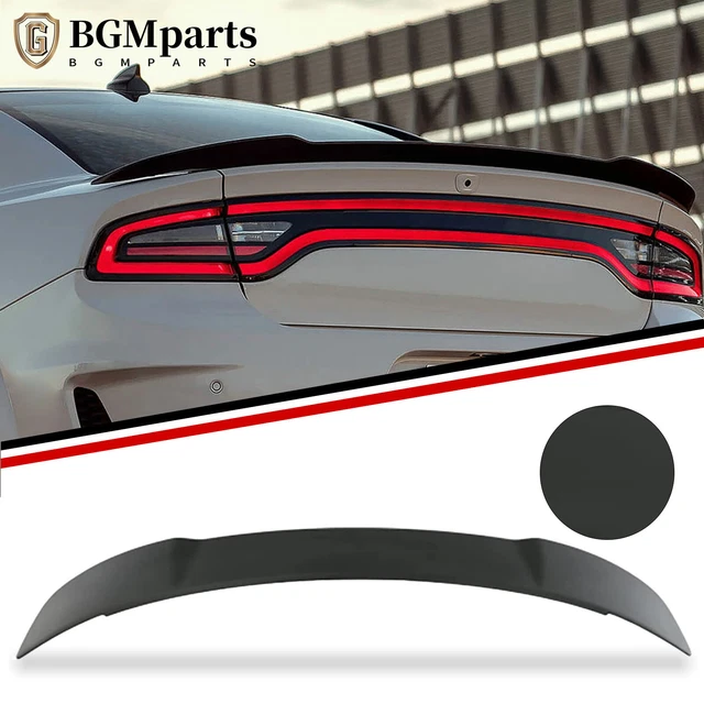 FOR 20112022 DODGE Charger Rear Trunk Spoiler Wing Hellcat Style Matte