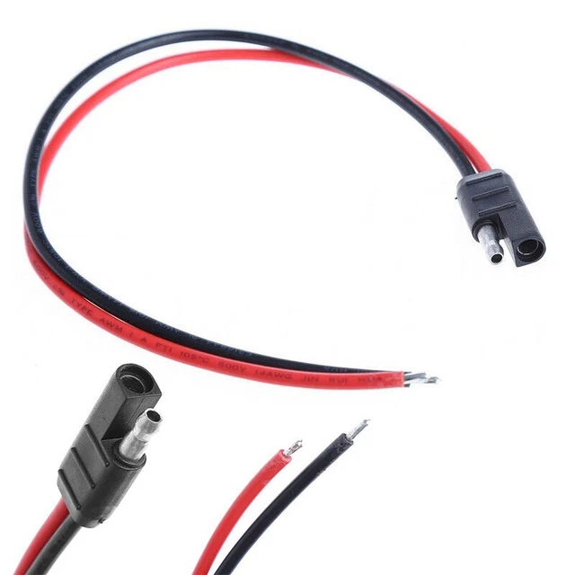 Rallonges Câble D'alimentation PC - Lot De 2, 2 Broches, 30 Cm, 24 AWG - 9