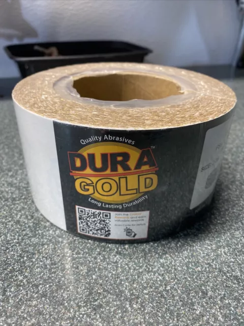 Dura-Gold Premium 400 Grit Gold PSA Longboard Sandpaper 
