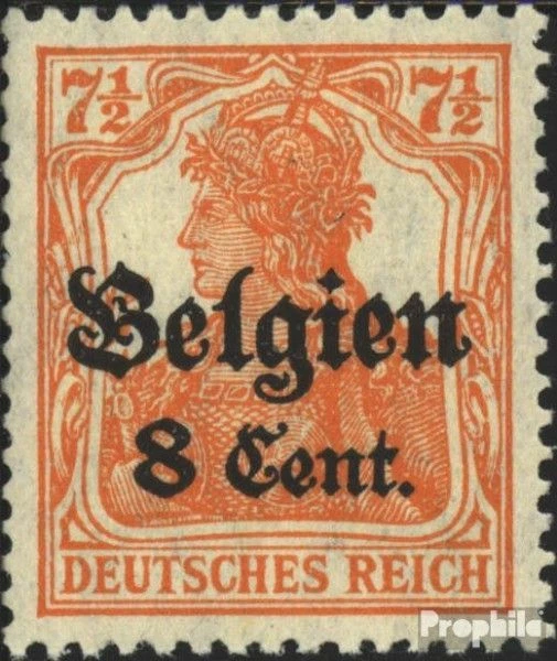Allemand. poste pays dans Belgique 15I neuf avec gomme originale 1916 (10181264
