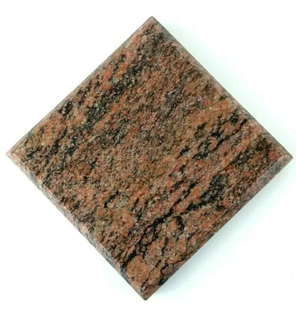 BASE PEANA de GRANITO ORINOCO BRAZIL PLINTH NATURAL STONE  16X16X3cm