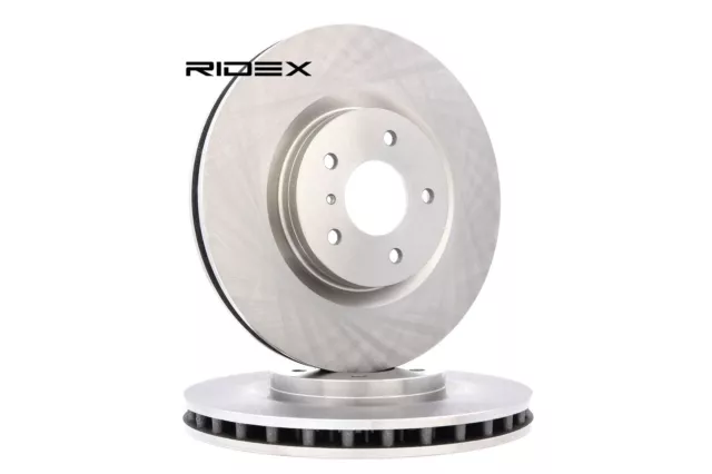 2x RIDEX 82B0628 Disco freno per NISSAN 350 Z (Z33) per INFINITI G Coupe 324mm