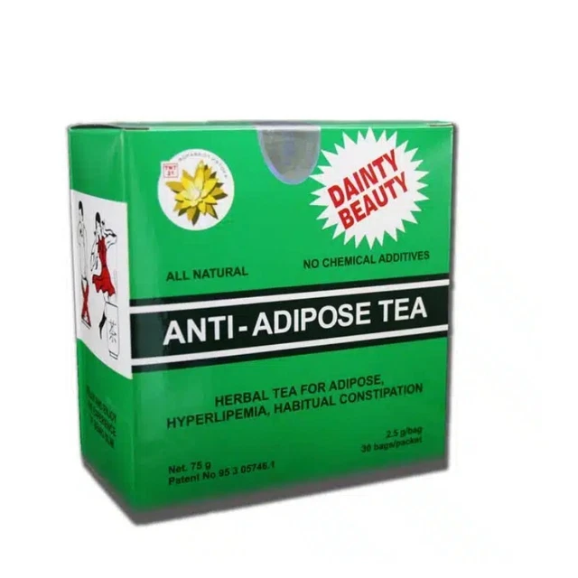 Tè alle erbe anti-obesità-PERDITA DI PESO, EFFETTO LASSATIVO, DISINTOSSICANTE, 30 bustine Sanie