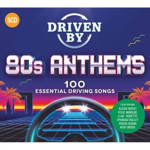 Driven By 80s Anthems NEW SEALED 5xCD Best Of / Greatest Hits Eighties 1980’s 3