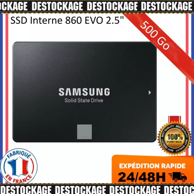 Samsung 860 EVO 500 Go Sata 2.5 in (environ 6.35 cm) interne Solid State Drive