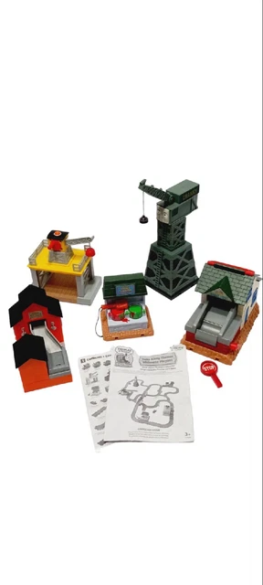 Lot Of 6 Take Along Thomas Ultimate Playset SODOR Cranky Crane Barrel Depot