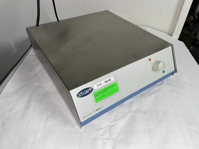 30L Capacity Stuart SB301 Heavy Duty Magnetic Stirrer 100-600 RPM  Speed
