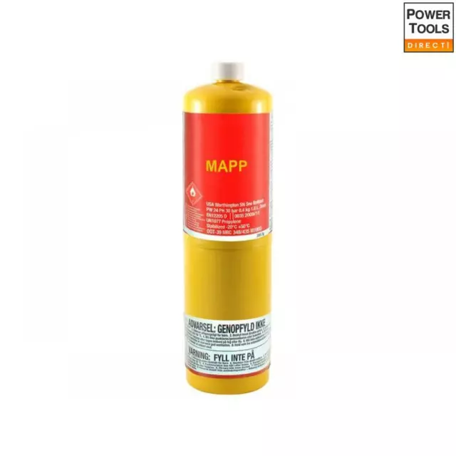 Faithfull Propane Gas Cylinder CGA600 Fitting