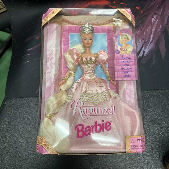 New In Unopened Box Beautiful Rapunzel 1997 Barbie Doll