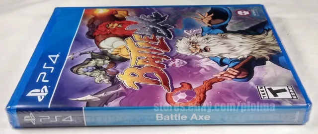 BATTLE AXE Brand New Sealed PS4 Game PlayStation 4 ESRB USA Release Ax 3