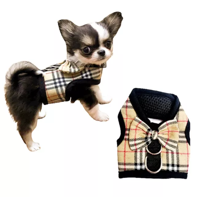 XXXXS XXXS XXS XS S Designer Puppy Dog Chihuahua Teacup Toy Kitten Harness Coat