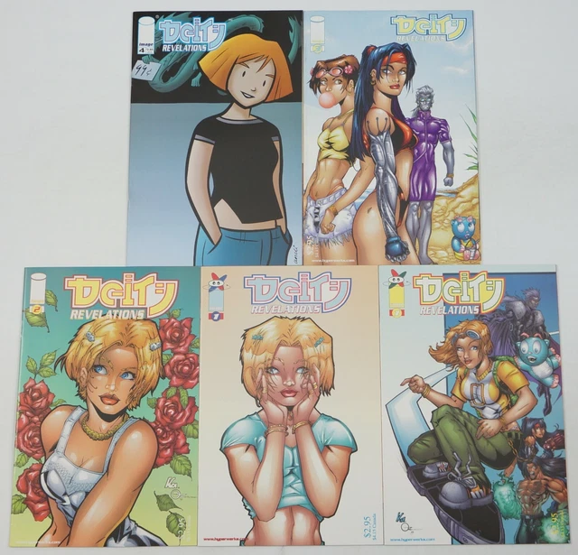 Deity: Revelations #1-4 VF/NM complete series + variant  image comics hyperwerks