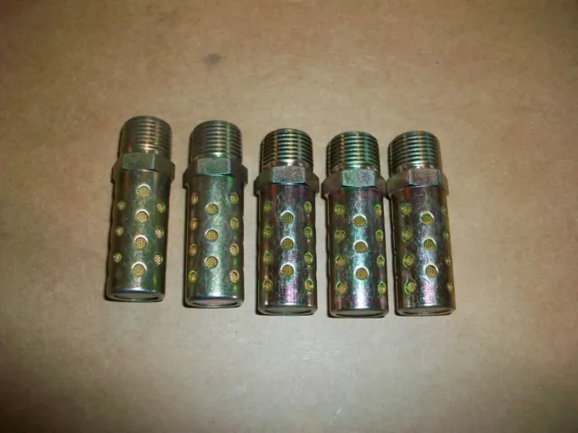 5pc Pneumatic Muffler 3/8" NEW