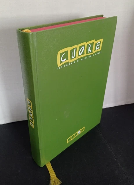 DIARIO CUORE Vintage Intonso Non Usato
