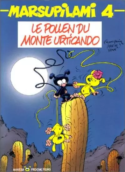 Le Marsupilami, tome 4 : Le Pollen du Monte Urticando,Franquin /