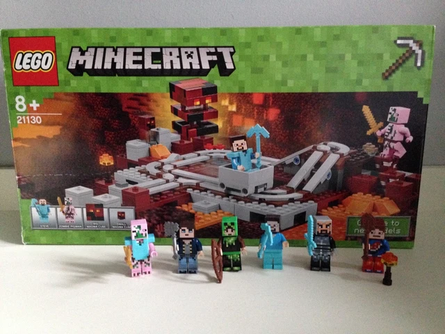 Lego minecraft sales minifigures skin pack