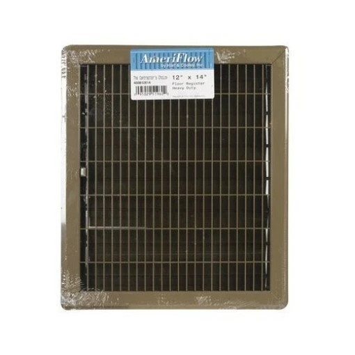 Gravity Floor Register, 12" x 14"