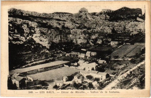 CPA LES BAUX-de-PROVENCE Decor de Mireille - Vallon de la Fontaine (1291214)