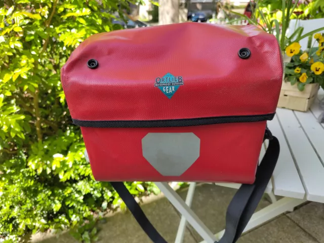 Lenkertasche Ortlieb, rot