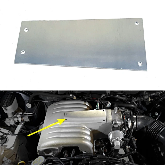 INTAKE COVER FORD Falcon V8 efi EB ED EF EL AU 302 Aluminium Plate