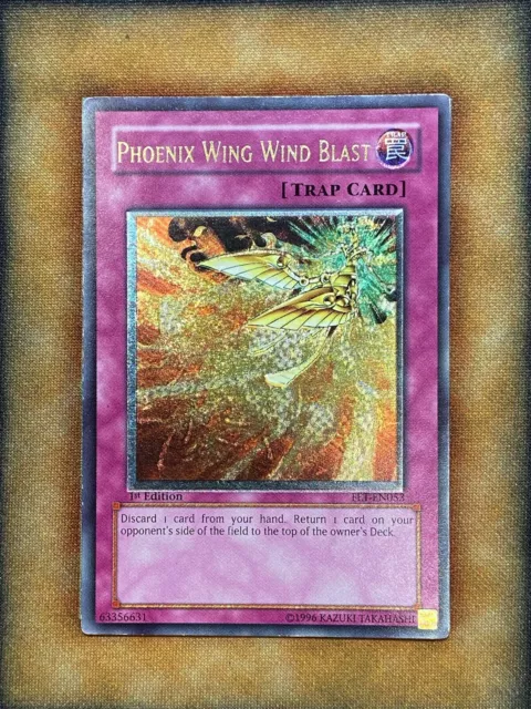 Yugioh Phoenix Wing Wind Blast FET-EN053 Ultimate Rare 1st Ed LP