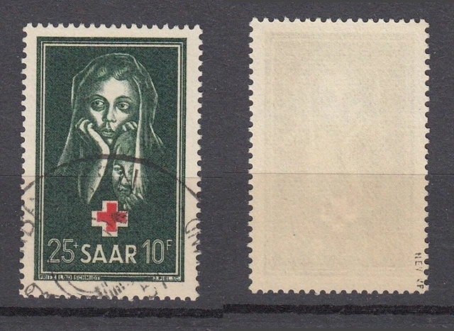 SAARLAND MiNr. 304 (1951) gestempelt/o geprüft Ney VP - € 80