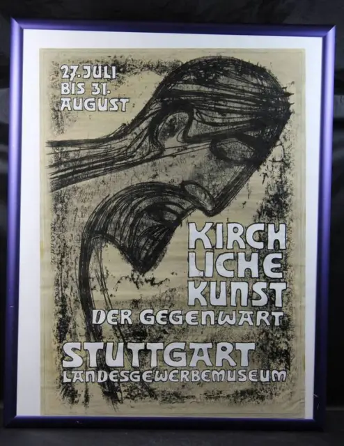 Litzenburger Roland Plakatentwurf - Kirchliche Kunst der Gegenwart , Stuttgart H 2