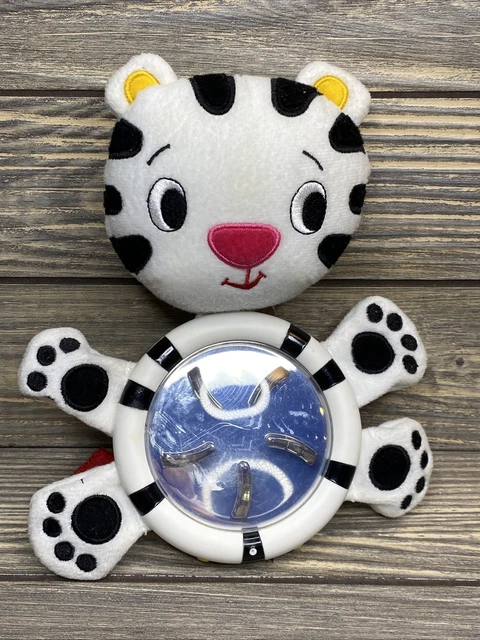 Brights Starts Plush Zebra Light Music  Hanging Baby Toddler Toy 8"
